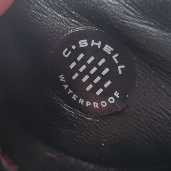 Size 11 Clarks Unstructured Leather Lace-Up Boots - Un Adorn Walk - Picture 7 of 8